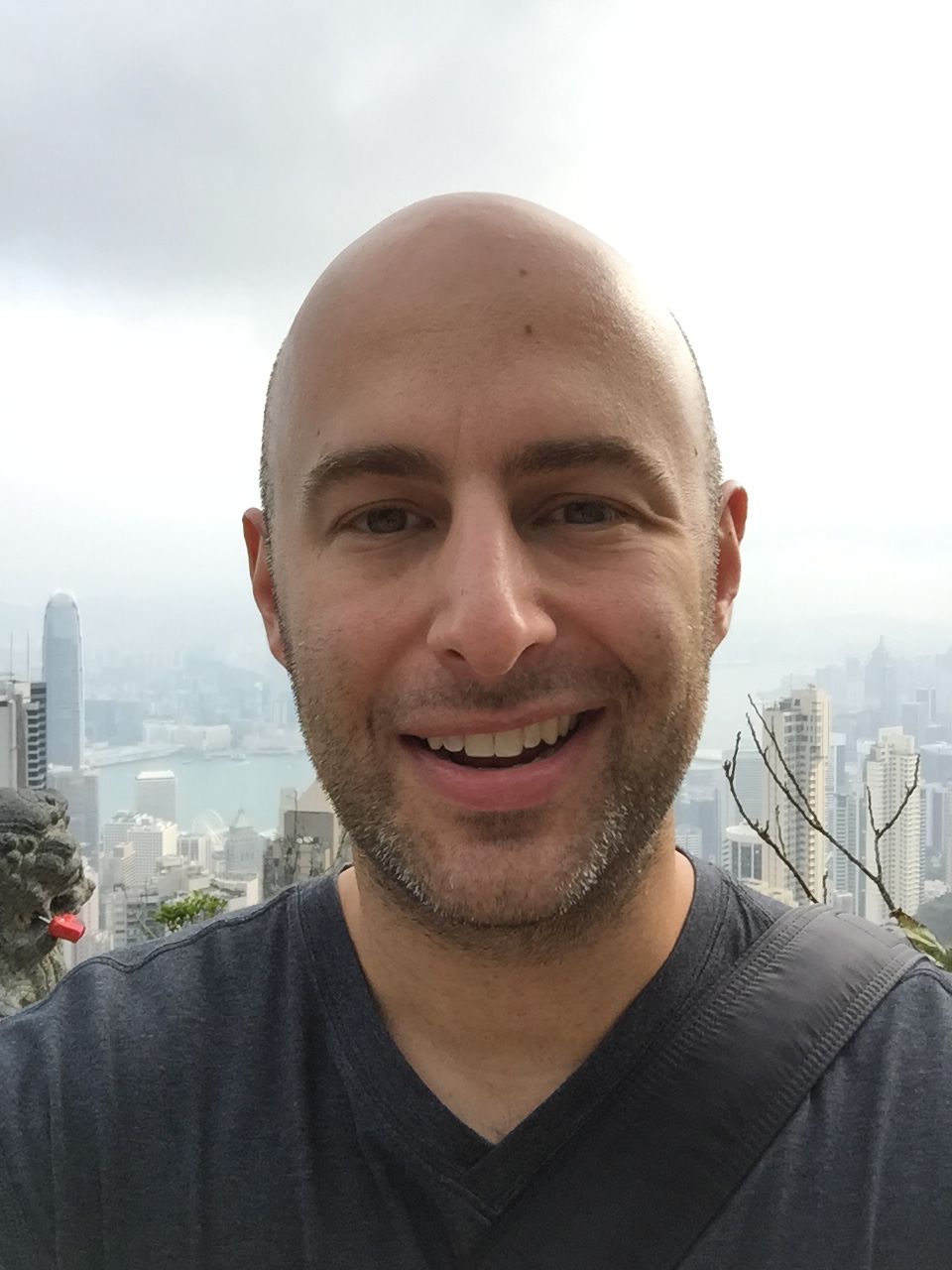 Hong Kong Victoria Peak Selfie
