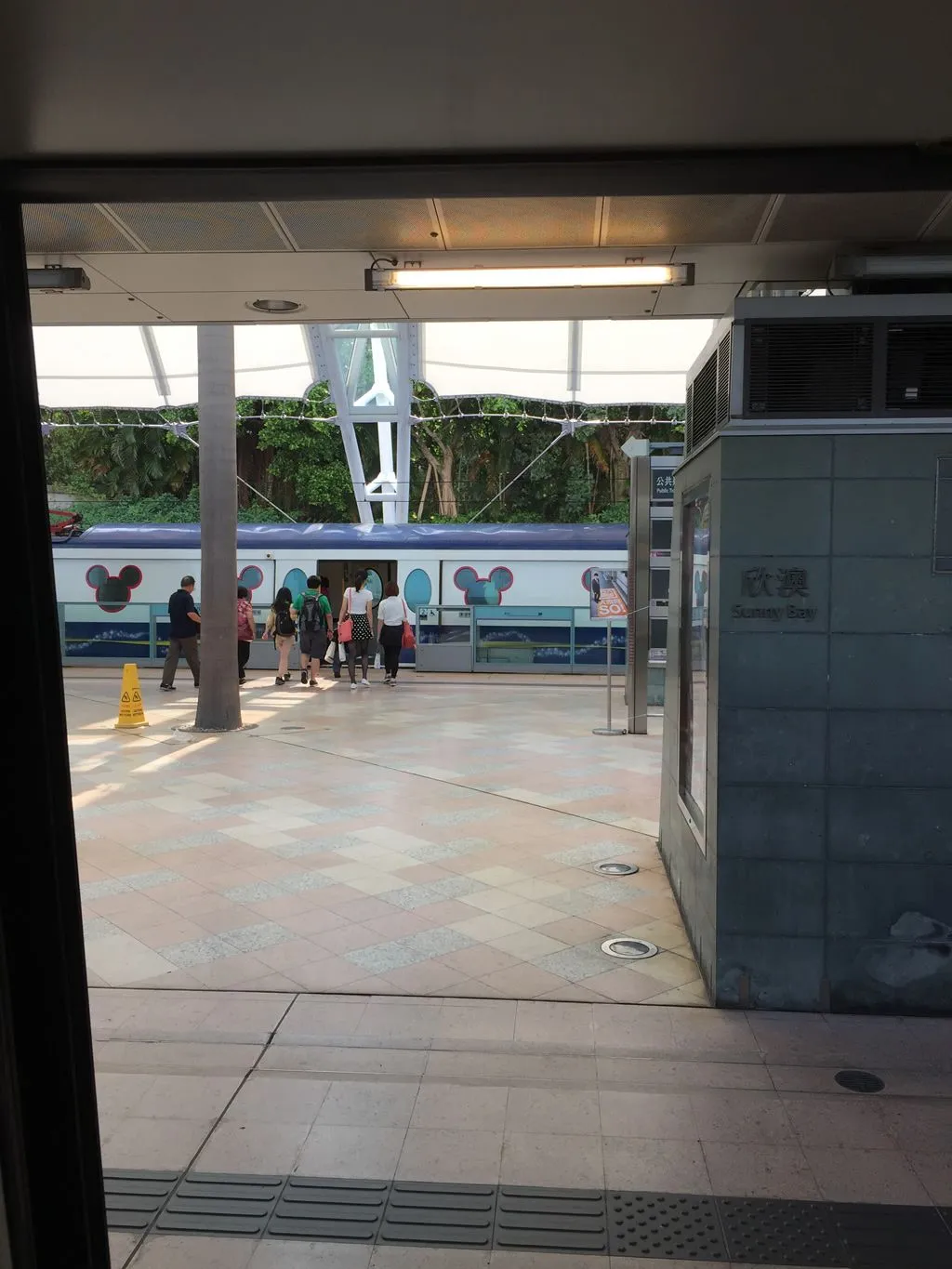 Hong Kong Disney Train