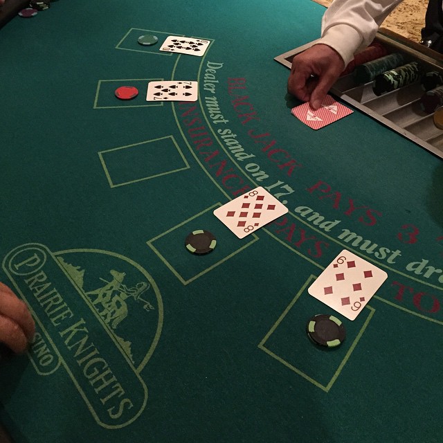 I just won $2,000 at blackjack!!!!!*