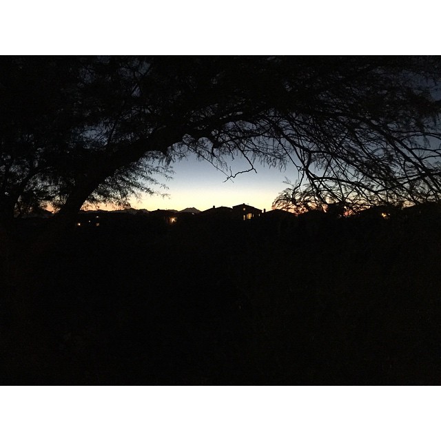 Last night in this stunning place. #nofilterneeded