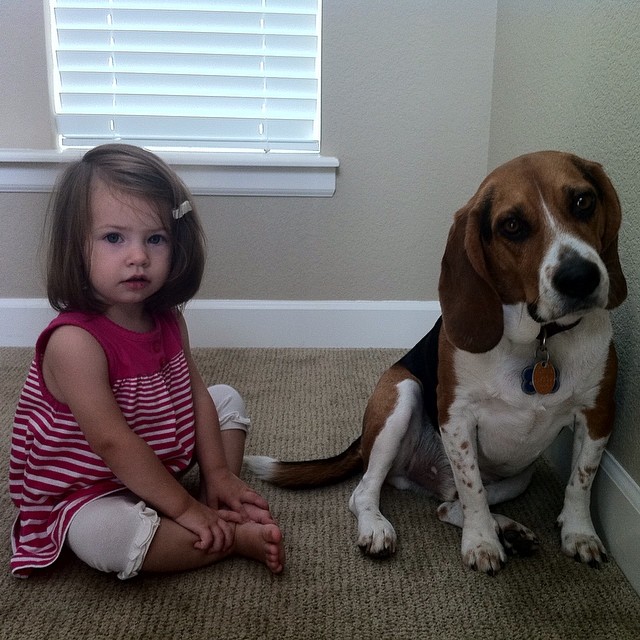 #tbt with Caroline and cousin Jasper