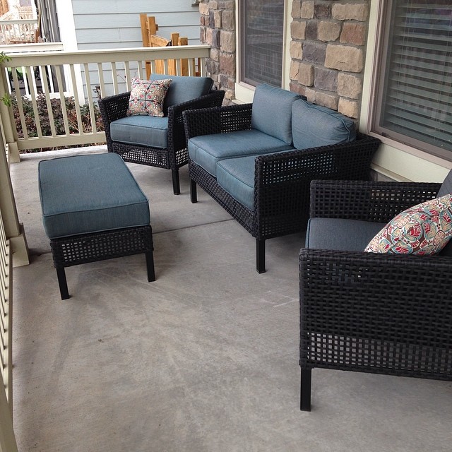 Now the neighbors won't look down on me for an empty porch. #stapletonguilt