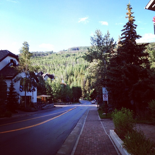 Using this view to motivate my morning jog.