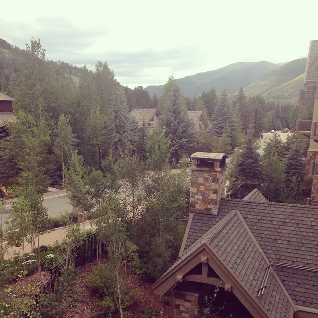 The view from my cabin.