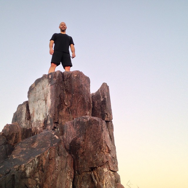 Top of the world.