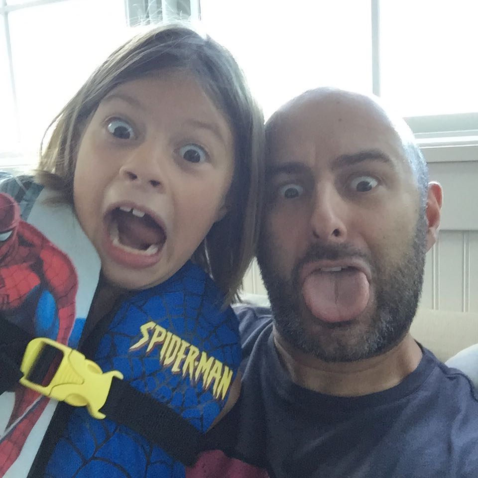 Pre-boat selfie.