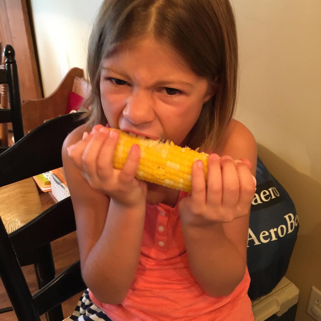 It's sweet corn season.