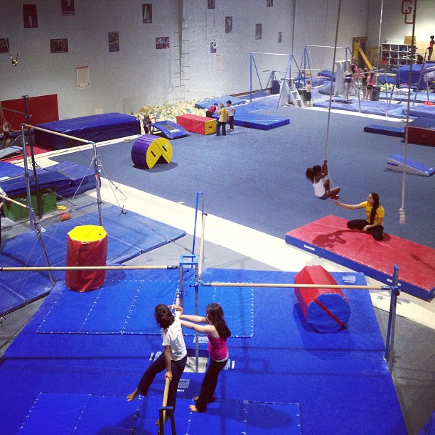 Gymnastics time.