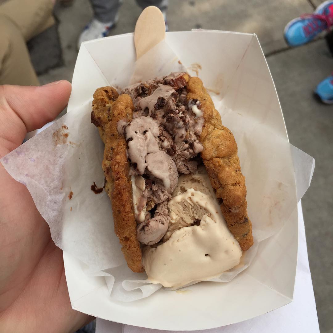 Bespoke ice cream sammies.