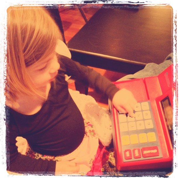 Emily likes my gift the best. Second year in a row!