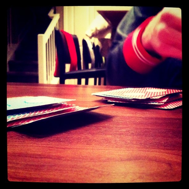 Spite and Malice. I've won 2/3 games. Roar!