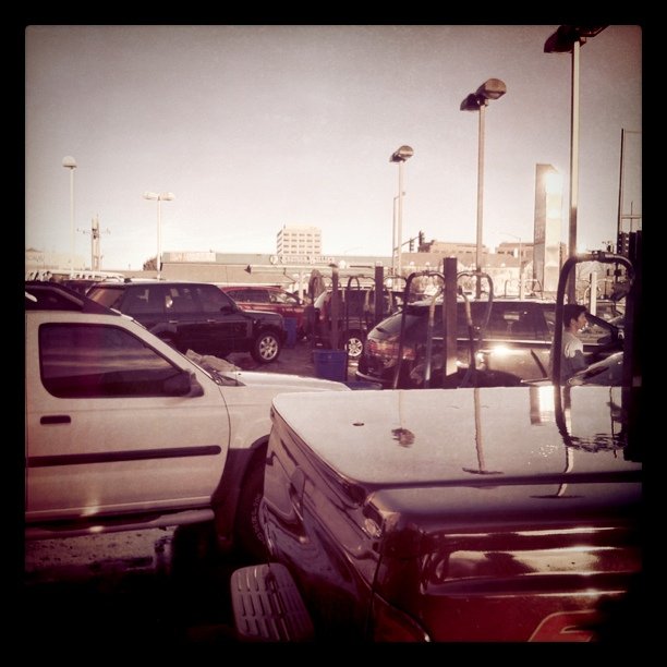 At the carwash