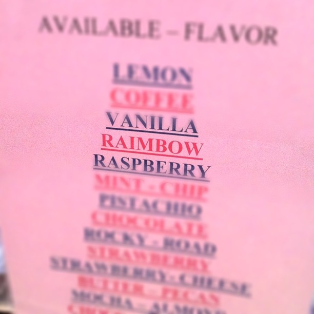The exotic Mexican fruit Raimbow