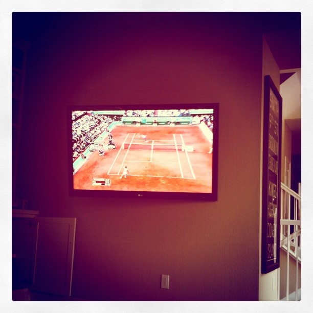 Who needs Saturday morning cartoons when you have the French Open?