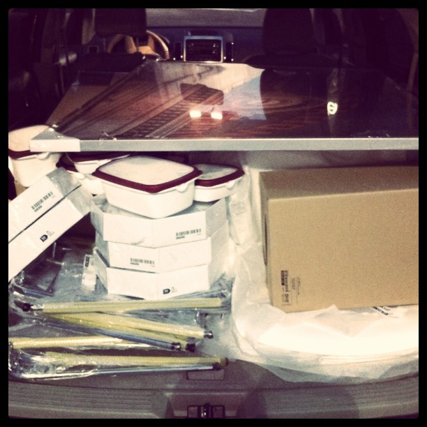 Ikea was a cakewalk. Bought $900 worth of office furniture in under 1.5 hours and had time to talk to 2 friends we ran into.