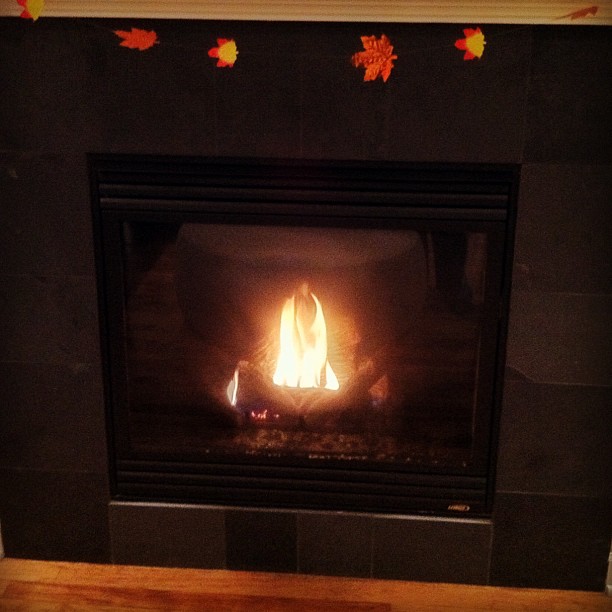 First fire of the season. Not a happy occasion.