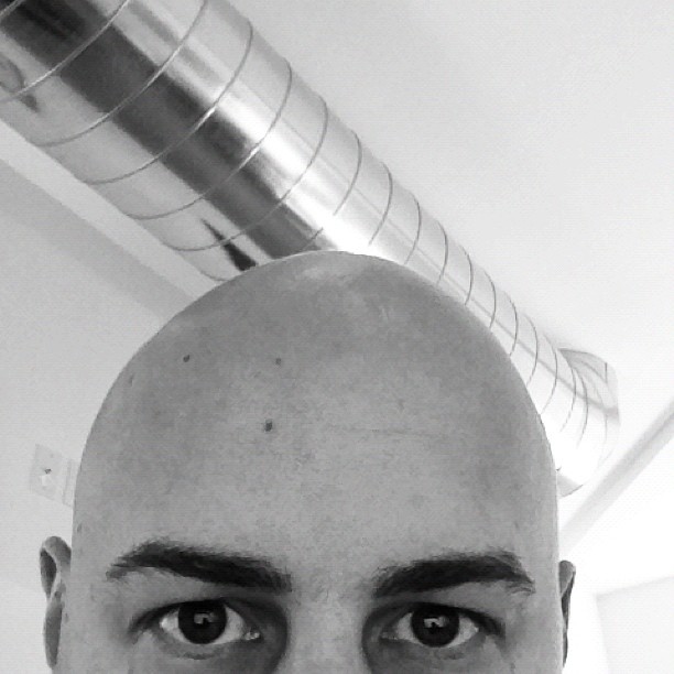Freshly shaved