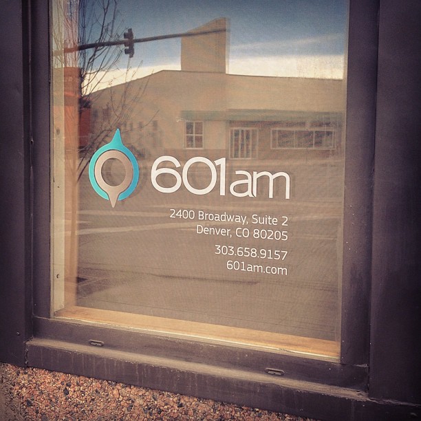 New 601am sign