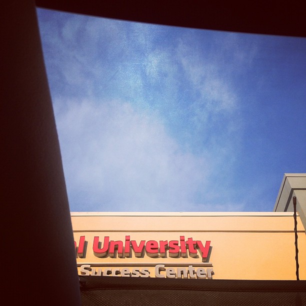If your university's "success center" is next to a hamburger joint, rethink your future.