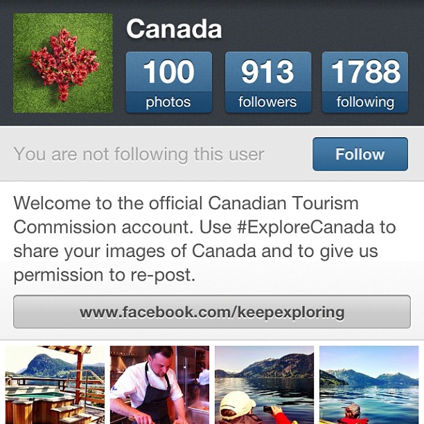 Canada is following me! How did they know that I'm secretly a wannabe?