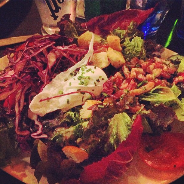 Salade Lyonnaise. (when in Rome...)