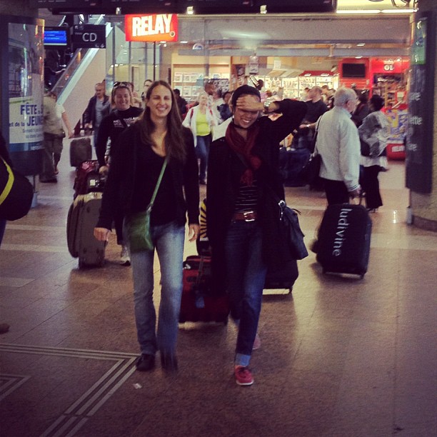 @dirtbrown arrives in Lyon!