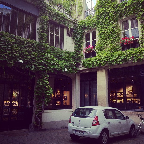 Courtyard to our apartment