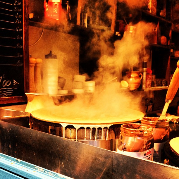 Une crepe avec nutella svp!