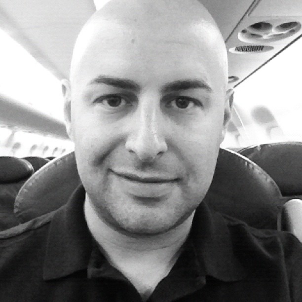 I'm on a plane