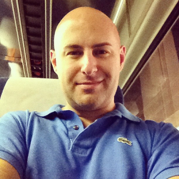 Sleepy on a train #amtrak #selfie