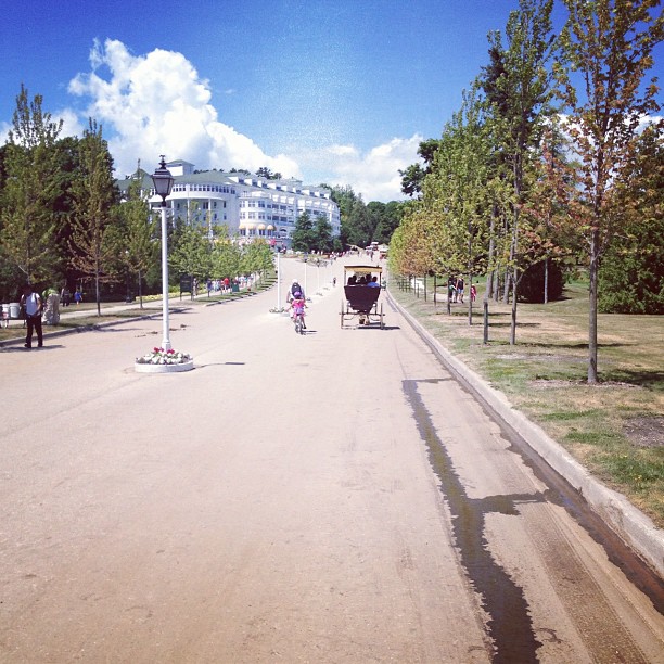 I'm on a bike