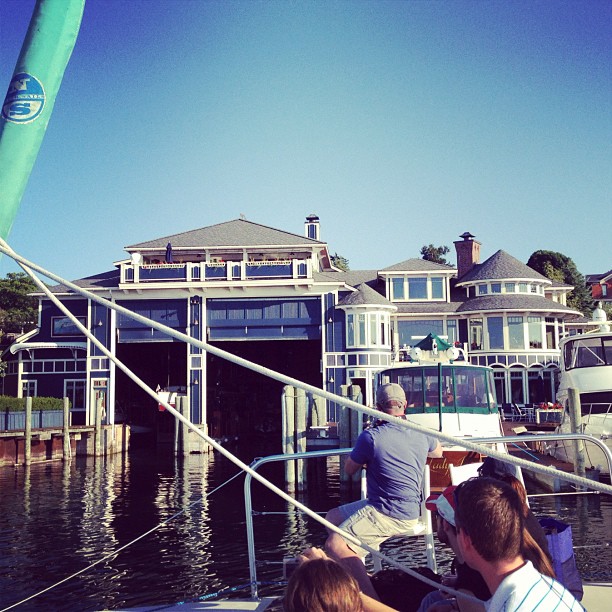 Small little boat house