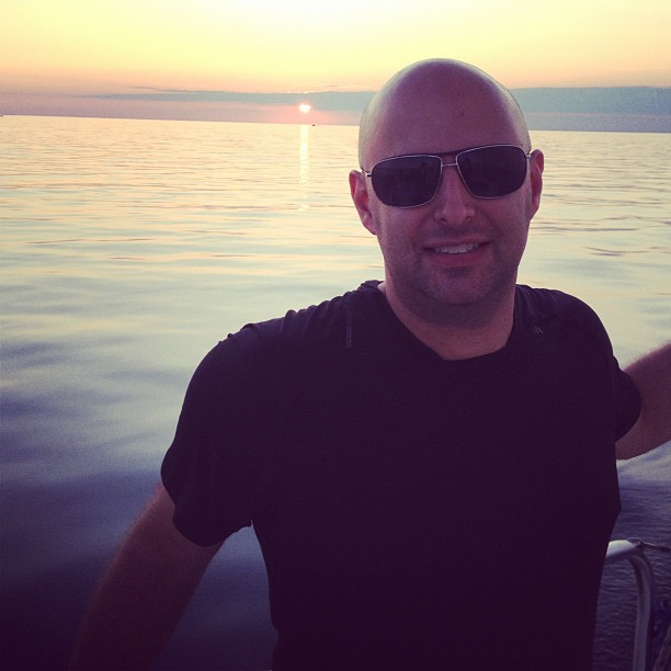 Aaron at Sunset