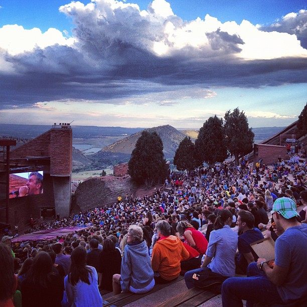 I'm still in awe whenever I go to Red Rocks. #coloradoproud