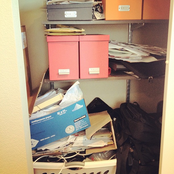 Ugh. Too much work and I have to organize/pack this office.