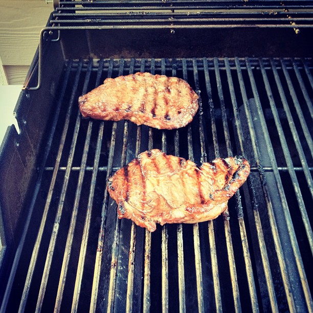 Trying to get in as much grilling as possible before winter. Missed so much this summer.