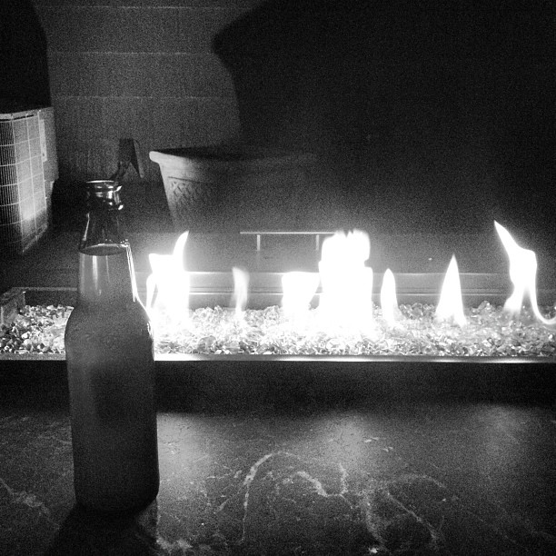 Perfect night for a fire.