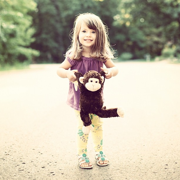 My little monkey is about to turn THREE! Can't wait to see her. Now what should Uncle Aaron buy for her birthday?