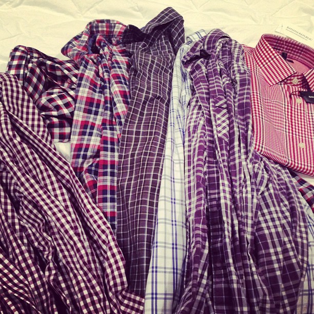 Realizing I may need some help in the fashion department. I wear too many plaid/checkered shirts.
