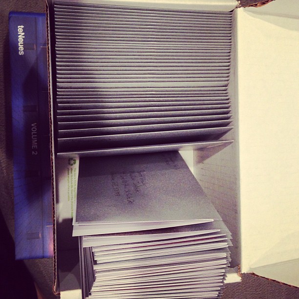 Signing company Christmas cards