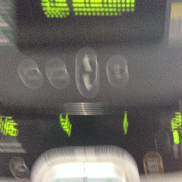 Lunchtime blurry cardio.