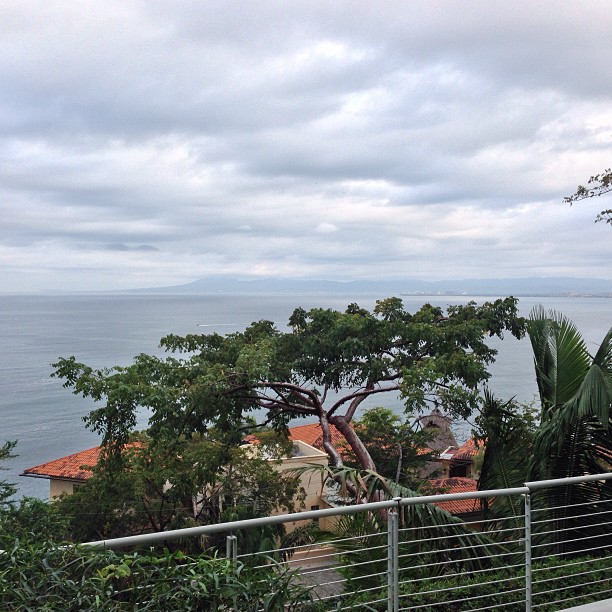 First cloudy day in Vallarta