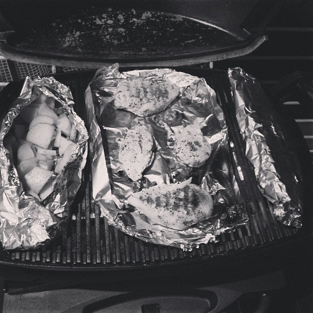 Finally, after too much eating out and a grill malfunction, I'm cooking!