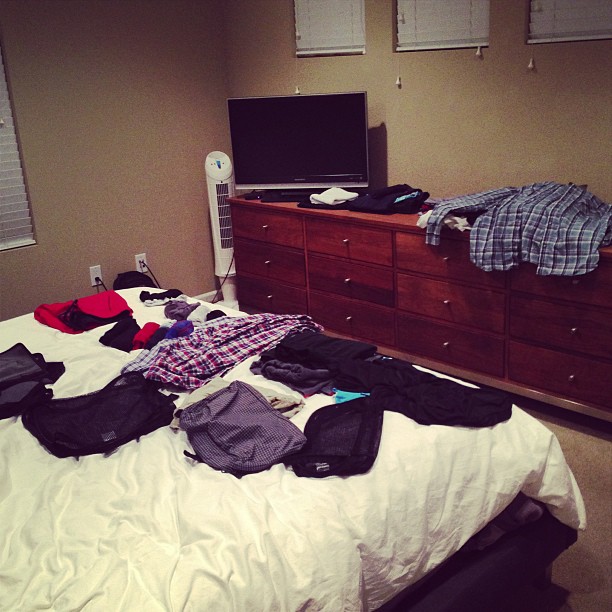 Seems like all I do is pack and unpack my suitcase these days. #sxsw