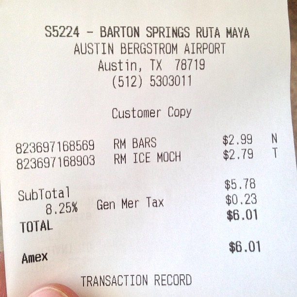 The perfect receipt. Like if you know why.