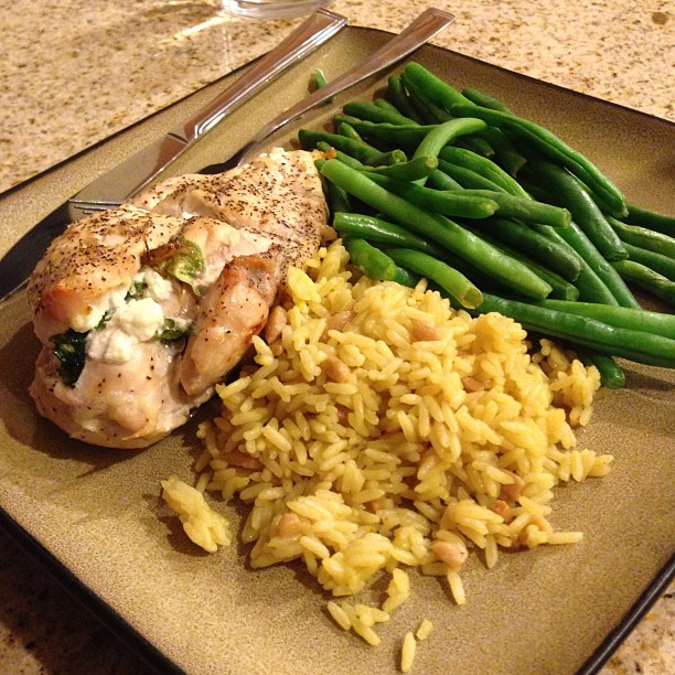 Dinner turned out well!