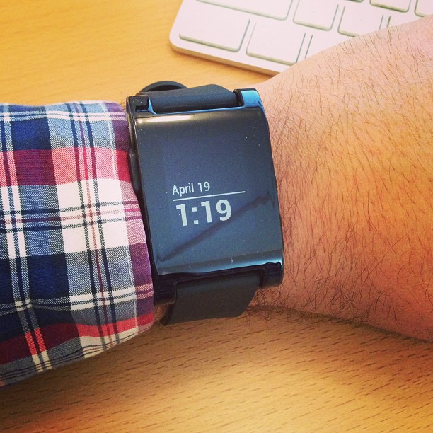 Look what finally arrived. Will the Pebble be worth the long wait?