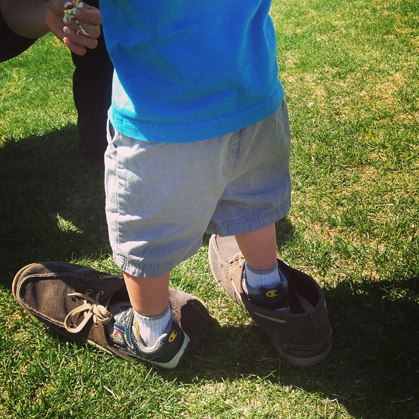 Following in Uncle Tony's shoes.