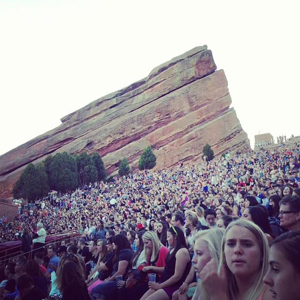 Perfect evening for a little music.