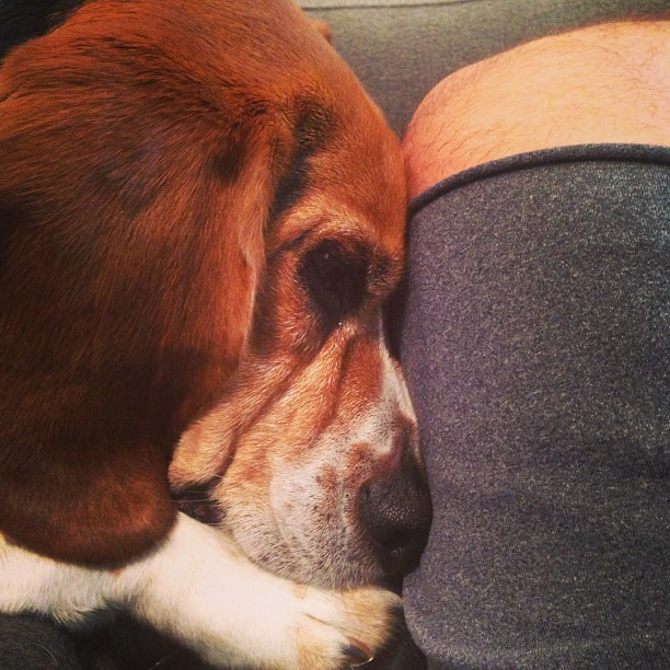 That can't be comfortable.